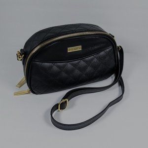 Joy & Iman - Crossbody Bag Black Quilted
